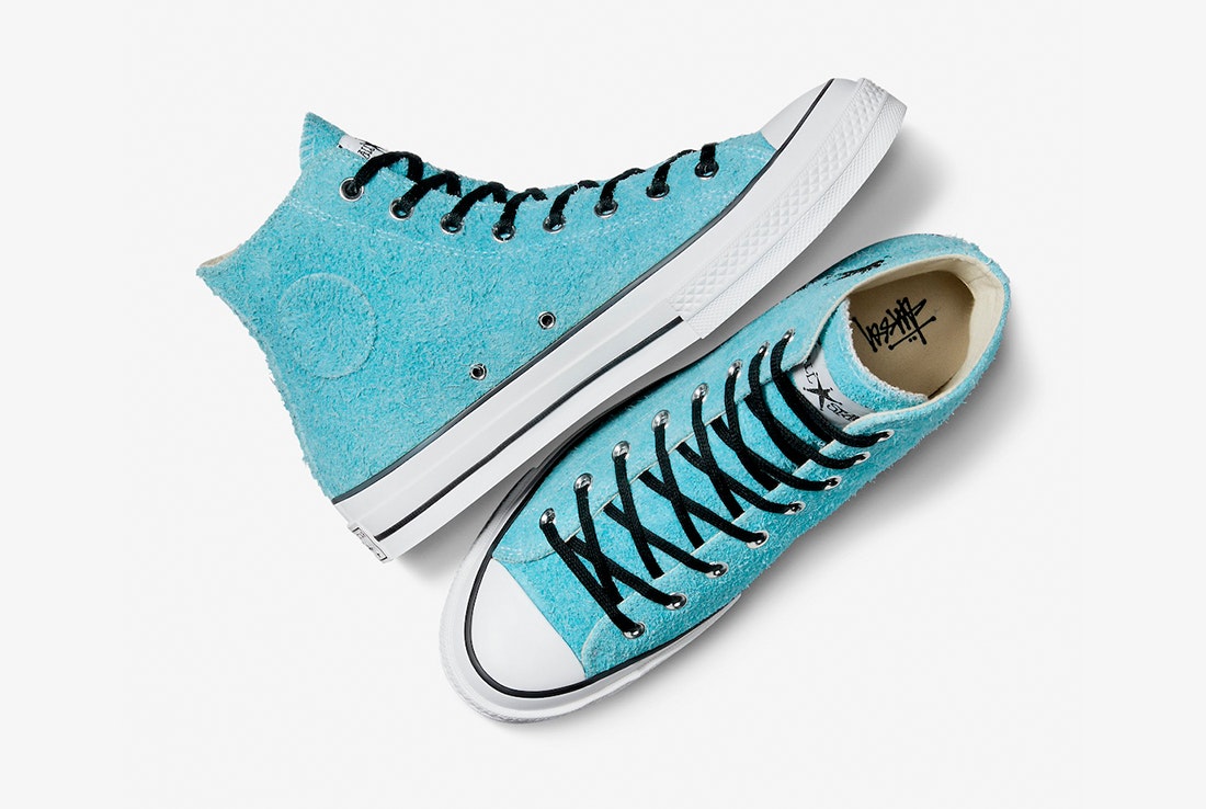 Stussy x Converse Chuck 70 Hi "Sky Blue"