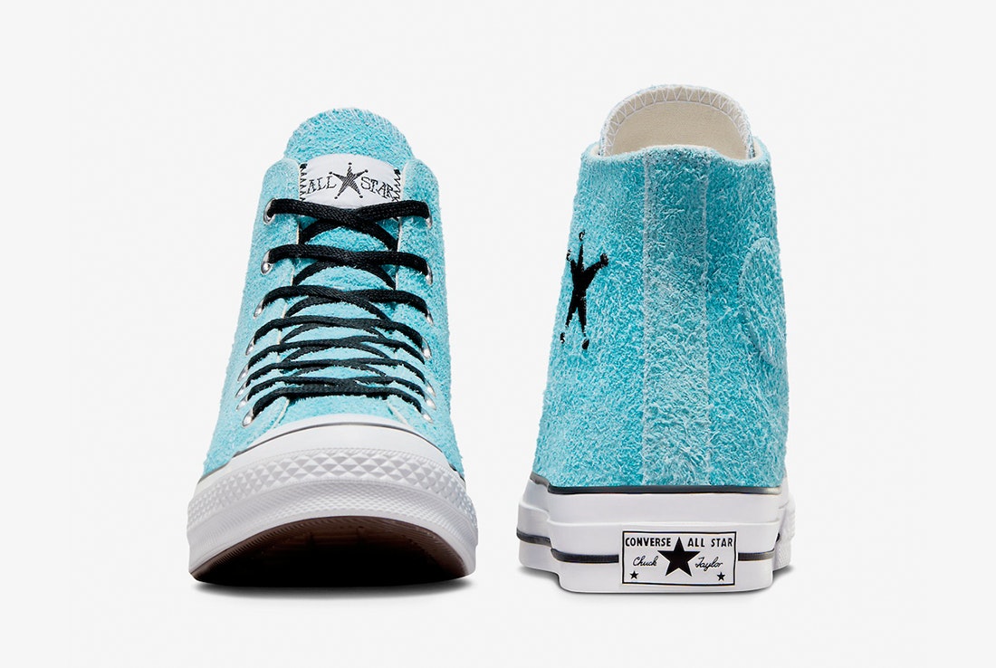 Stussy x Converse Chuck 70 Hi "Sky Blue"