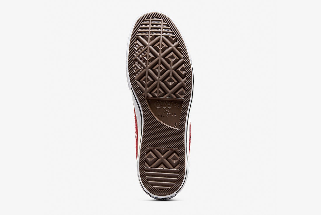 Stussy x Converse Chuck 70 Ox Low "Poppy Red"