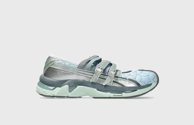 Kiko Kostadinov x Marc Jacobs x Asics Gel-LOKROS "Faded Denim"