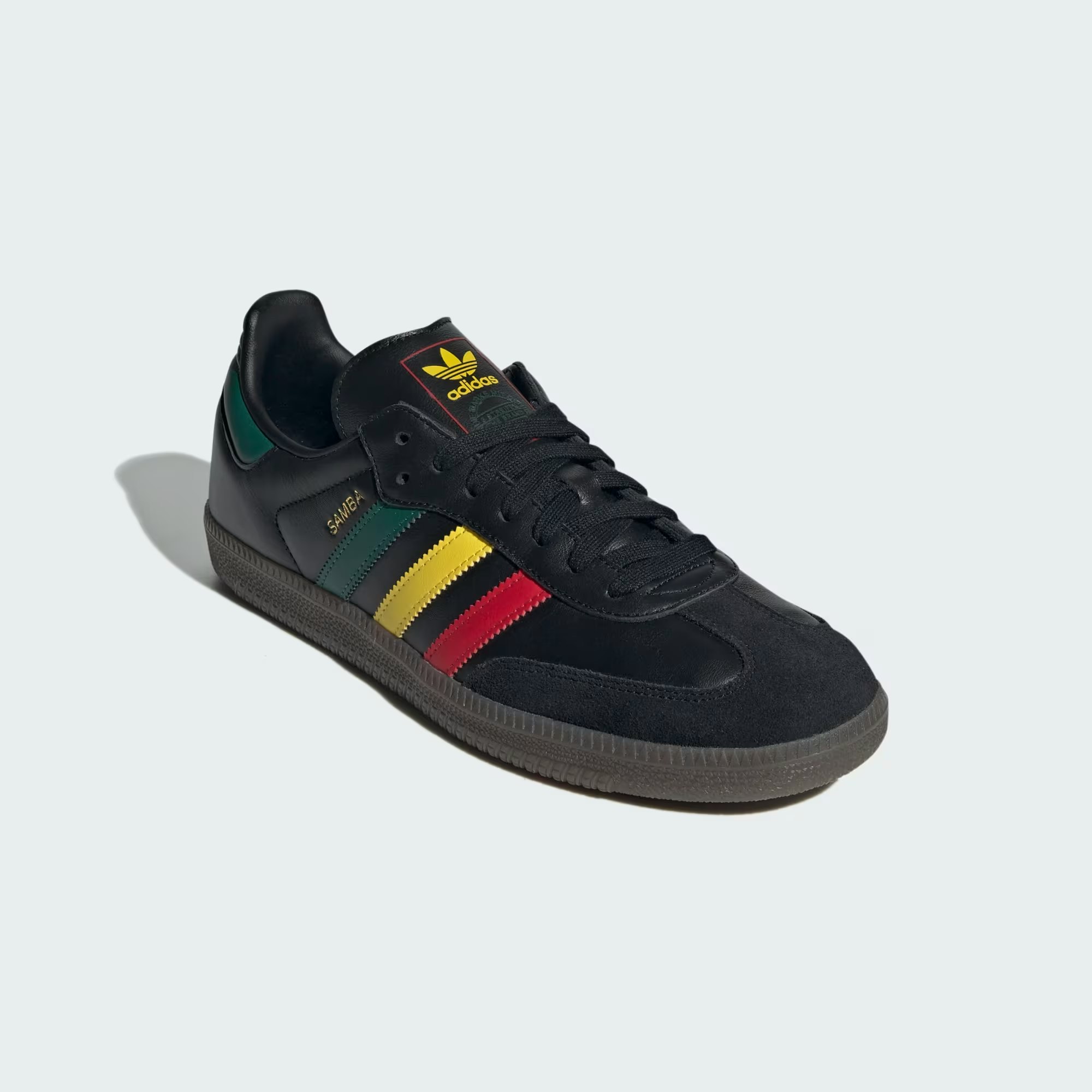 adidas Samba OG "Rasta Pack" (Core Black)