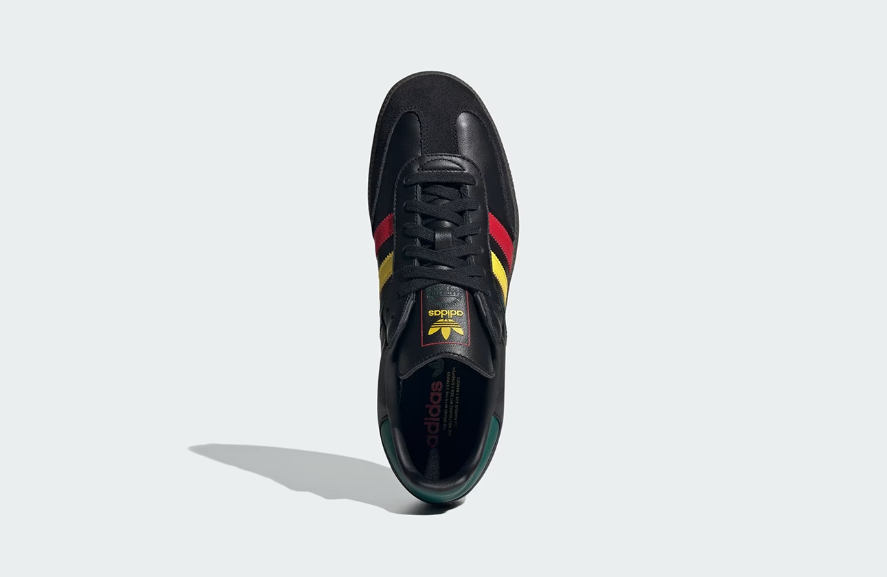 adidas Samba OG "Rasta Pack" (Core Black)