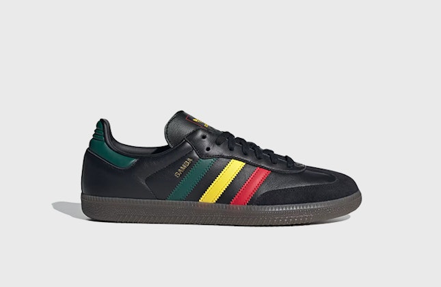 adidas Samba OG "Rasta Pack" (Core Black) adidas Samba OG "Rasta Pack" (Core Black)