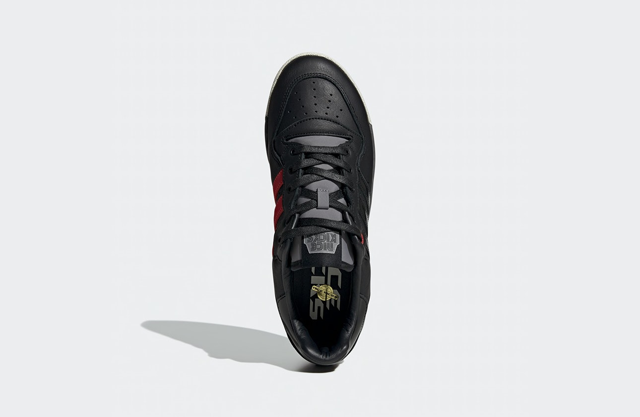 Nice Kicks x adidas Rivalry Low "Core Black"