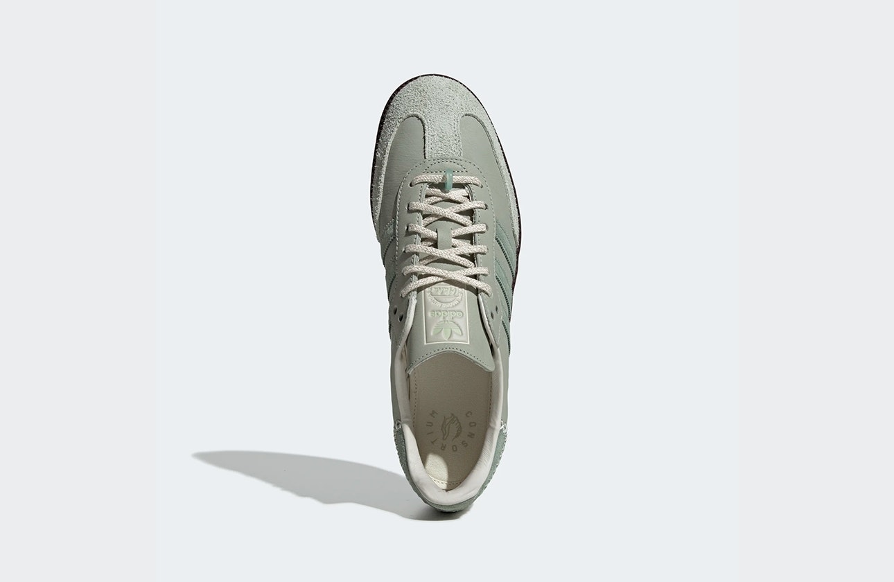 Maha Amsterdam x adidas Samba "Half Green"