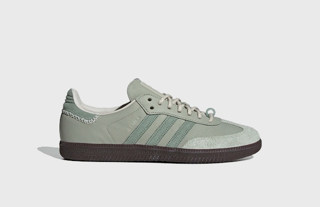 Maha Amsterdam x adidas Samba "Half Green"