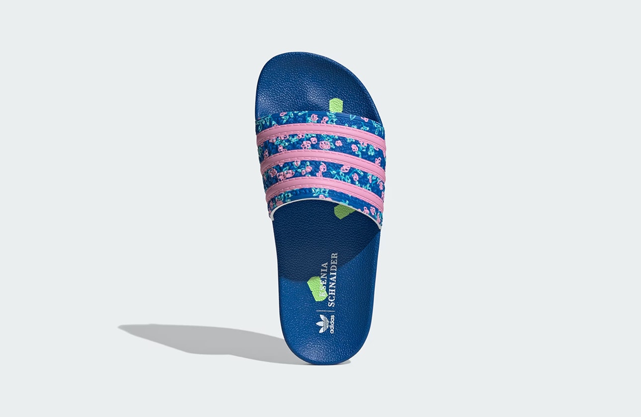 KSENIASCHNAIDER x adidas Adilette "True Pink"
