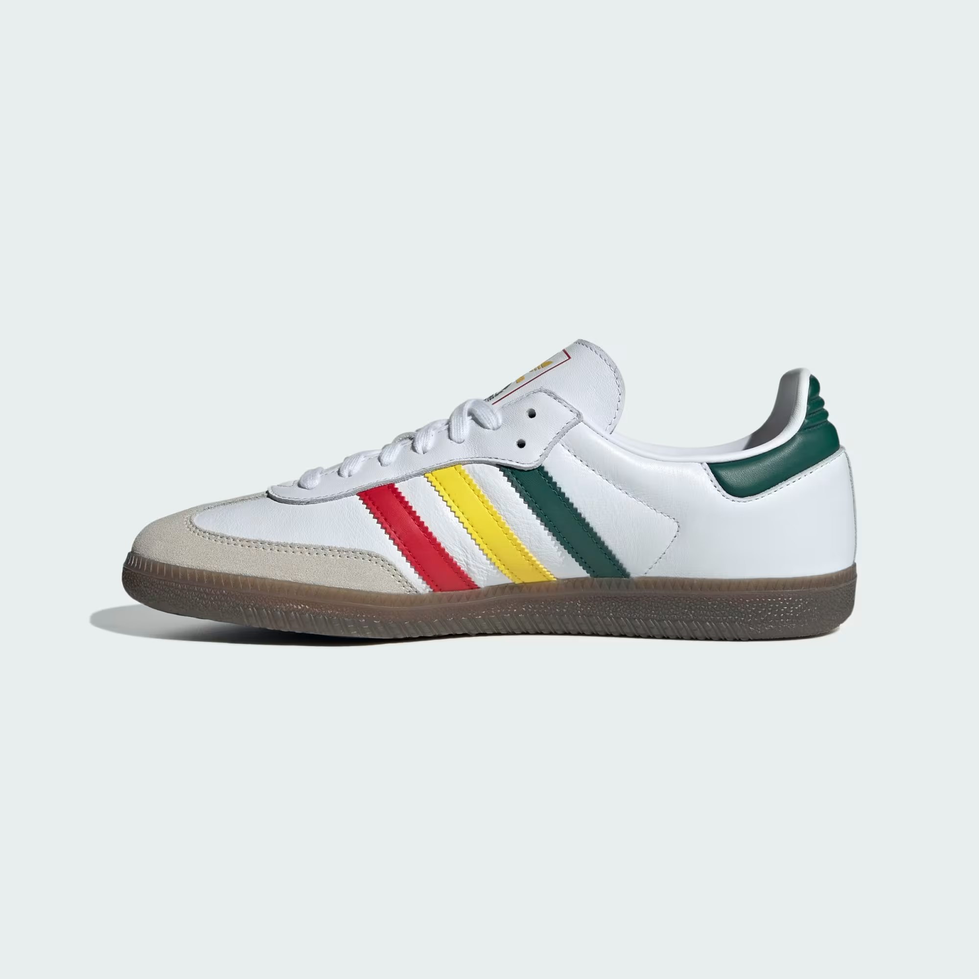 adidas Samba OG "Rasta Pack" (Cloud White)