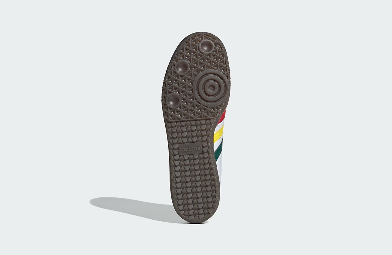 adidas Samba OG "Rasta Pack" (Cloud White)
