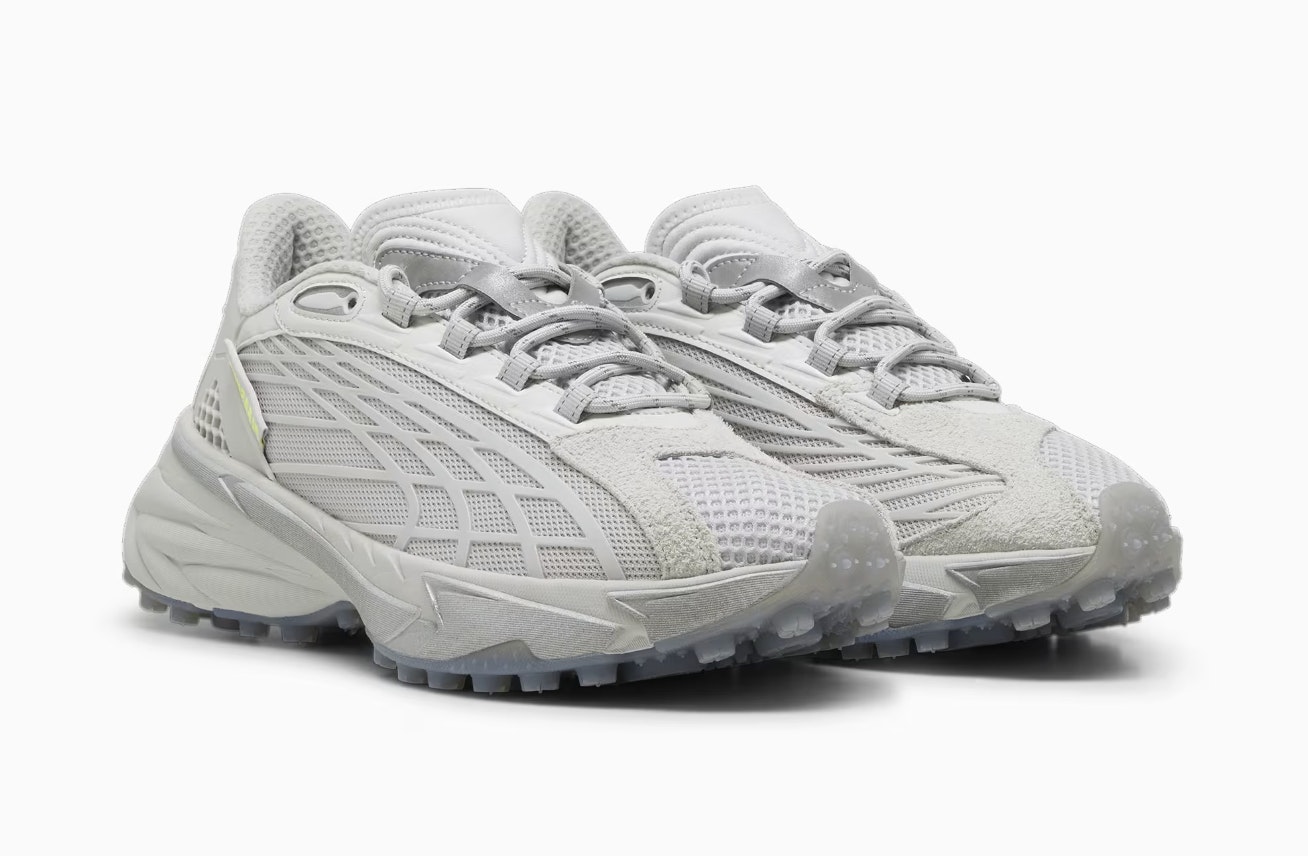 Pleasures x Puma Spirex "Glacial Gray"