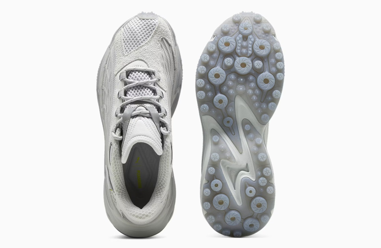 Pleasures x Puma Spirex "Glacial Gray"