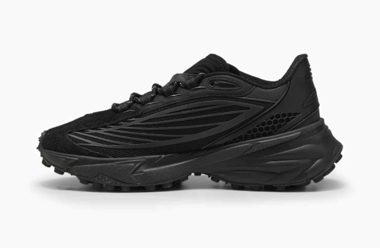 Pleasures x Puma Spirex "Puma Black"