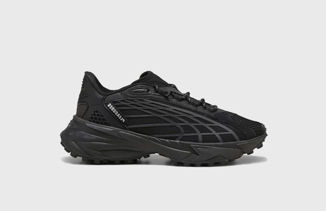 Pleasures x Puma Spirex "Puma Black"