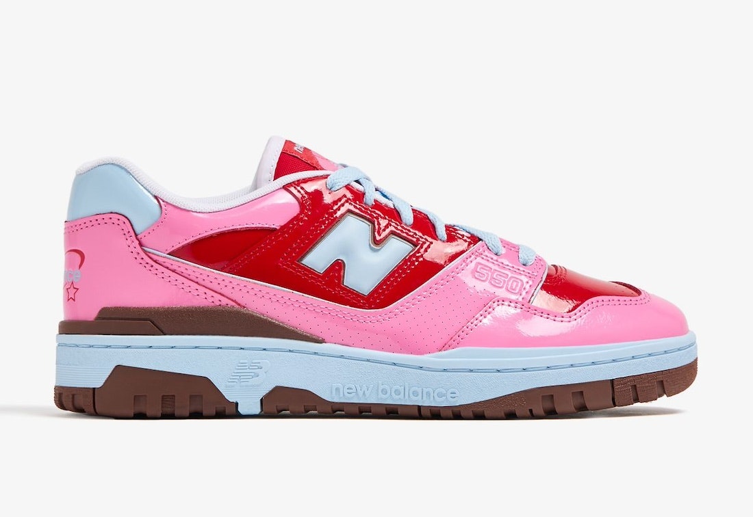 New Balance 550 Y2K "Patent Leather" (Pink)