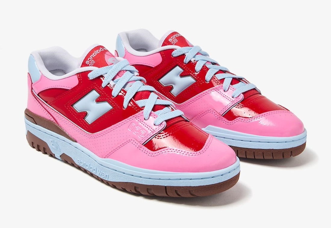 New Balance 550 Y2K "Patent Leather" (Pink)