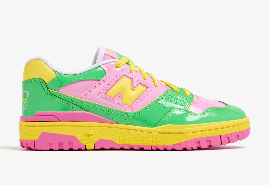 New Balance 550 Y2K "Patent Leather" (Green)