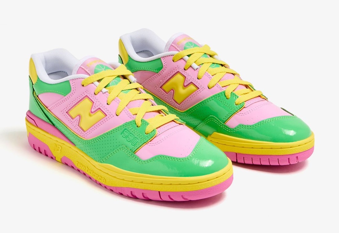 New Balance 550 Y2K "Patent Leather" (Green)