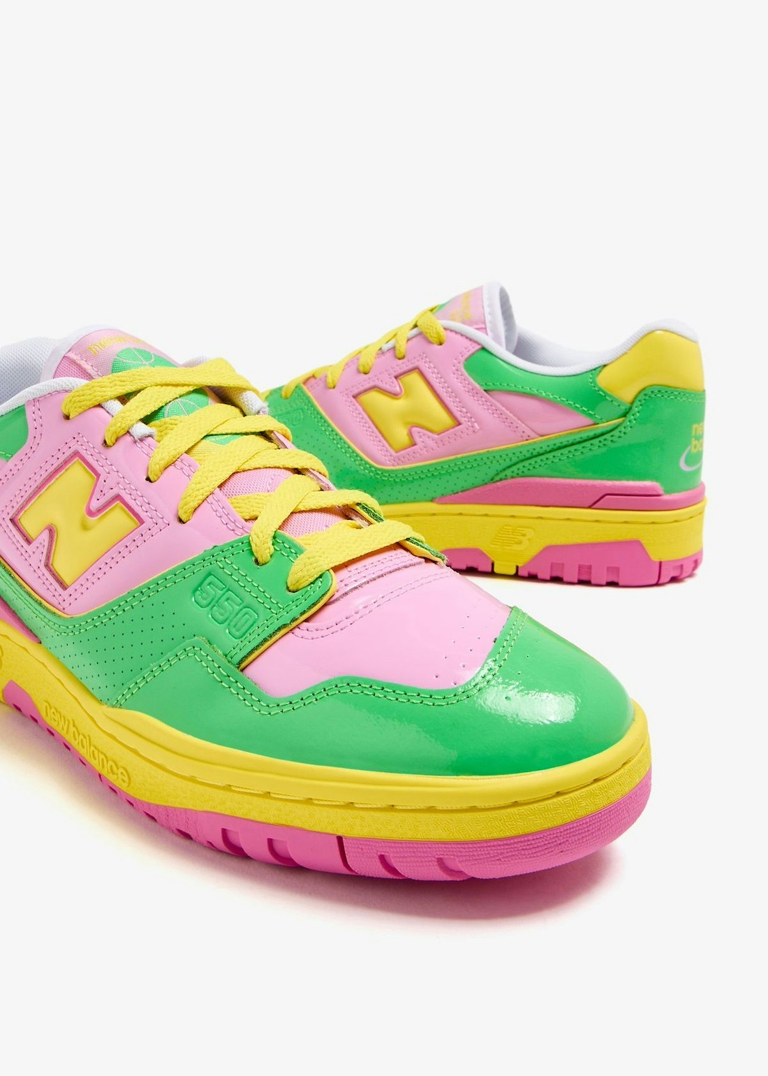 New Balance 550 Y2K "Patent Leather" (Green)