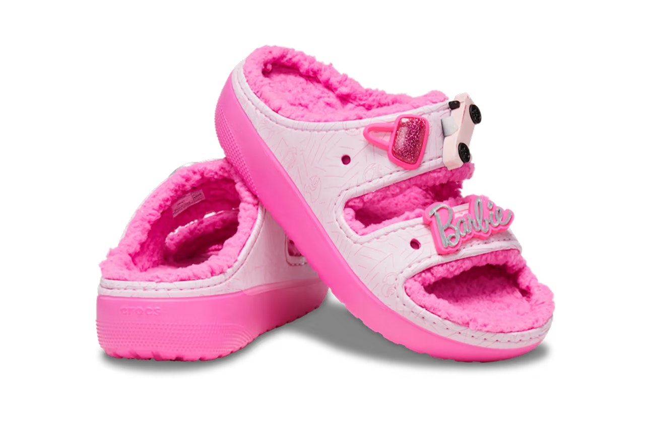 Barbie x Crocs Cozzzy Sandal "Electric Pink"