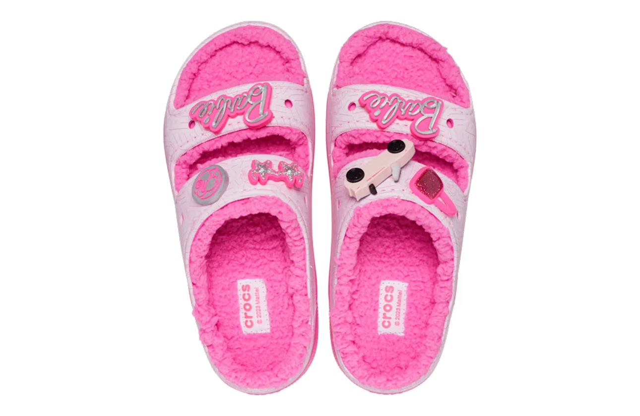 Barbie x Crocs Cozzzy Sandal "Electric Pink"