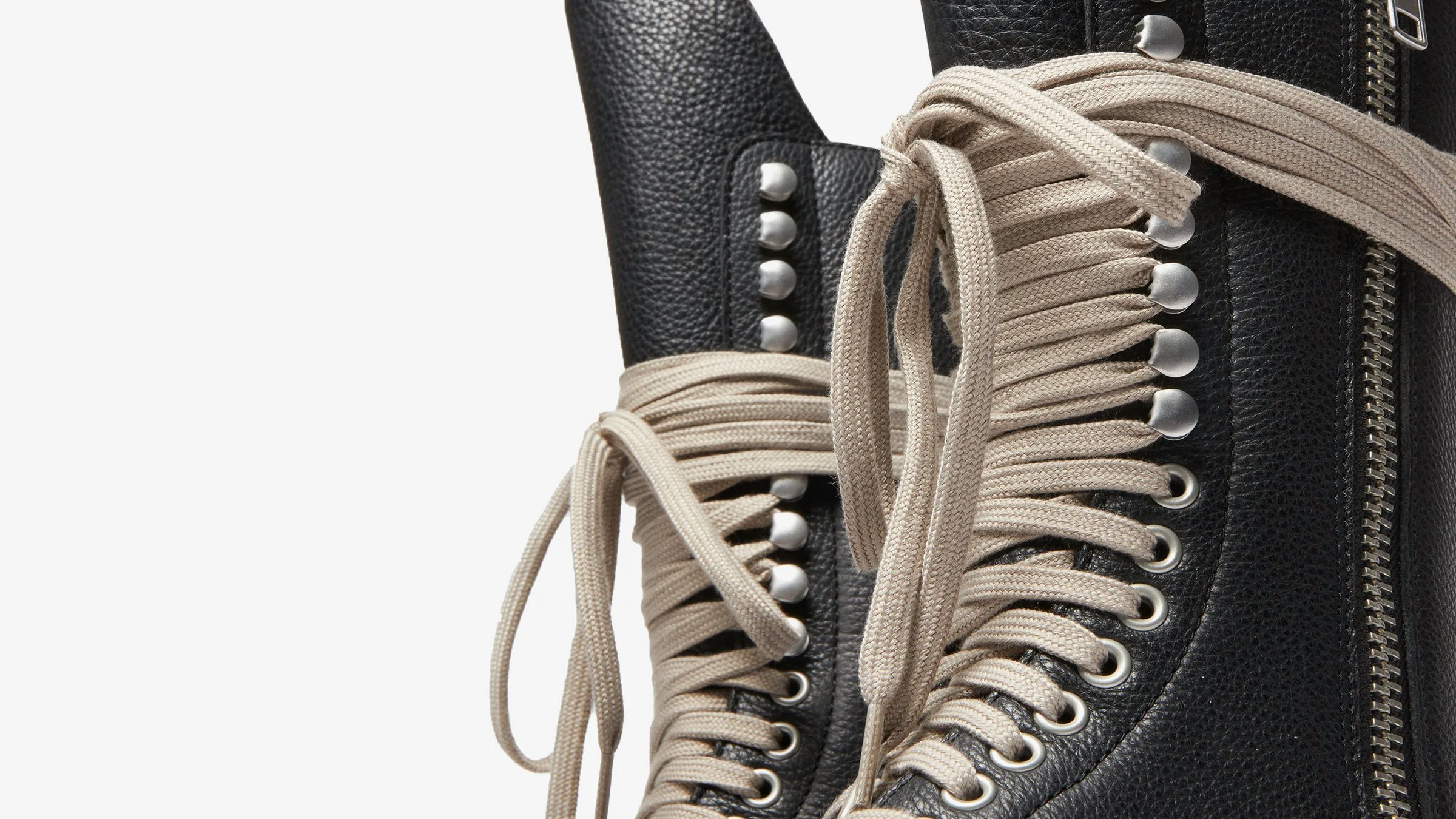 Rick Owens x Dr. Martens 1918 Dmxl Calf Length Boot "Black"