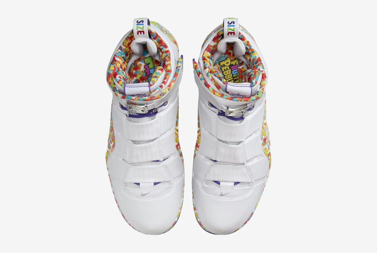 Fruity Pebbles x Nike LeBron 4 "Childhood Cereal"