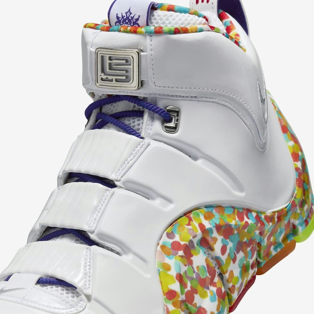 Fruity Pebbles x Nike LeBron 4 "Childhood Cereal"