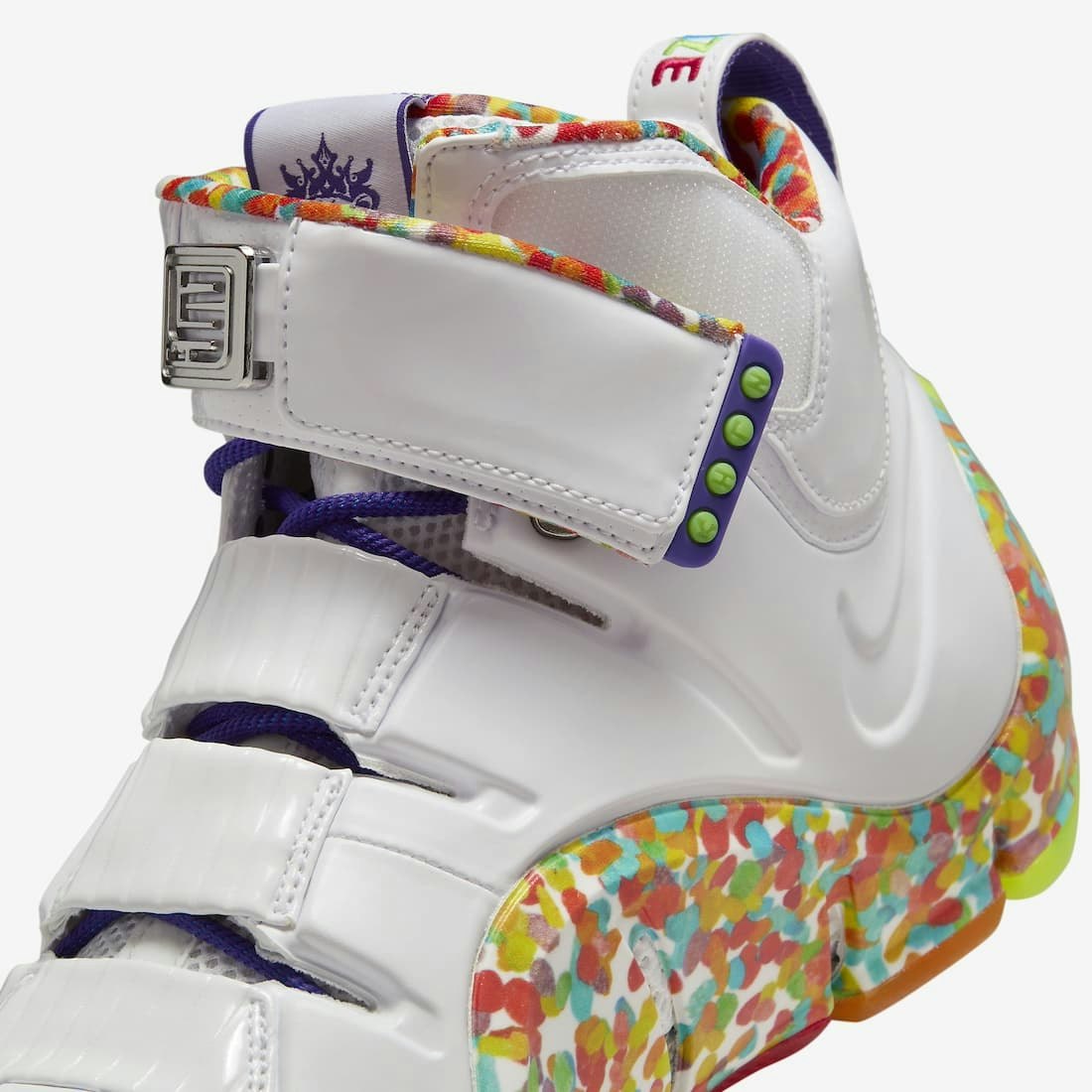 Fruity Pebbles x Nike LeBron 4 "Childhood Cereal"
