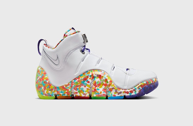 Fruity Pebbles x Nike LeBron 4 "Childhood Cereal" Fruity Pebbles x Nike LeBron 4 "Childhood Cereal"