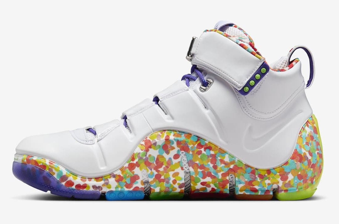Fruity Pebbles x Nike LeBron 4 "Childhood Cereal"