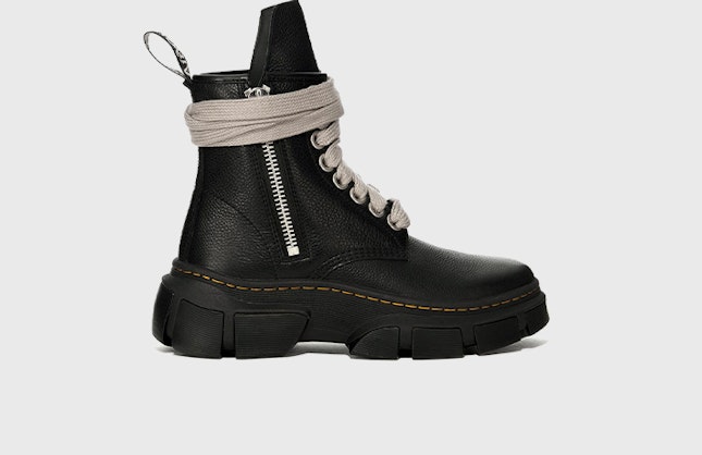 Rick Owens x Dr. Martens 1460 Dmxl Jumbo Lace Boot "Black"