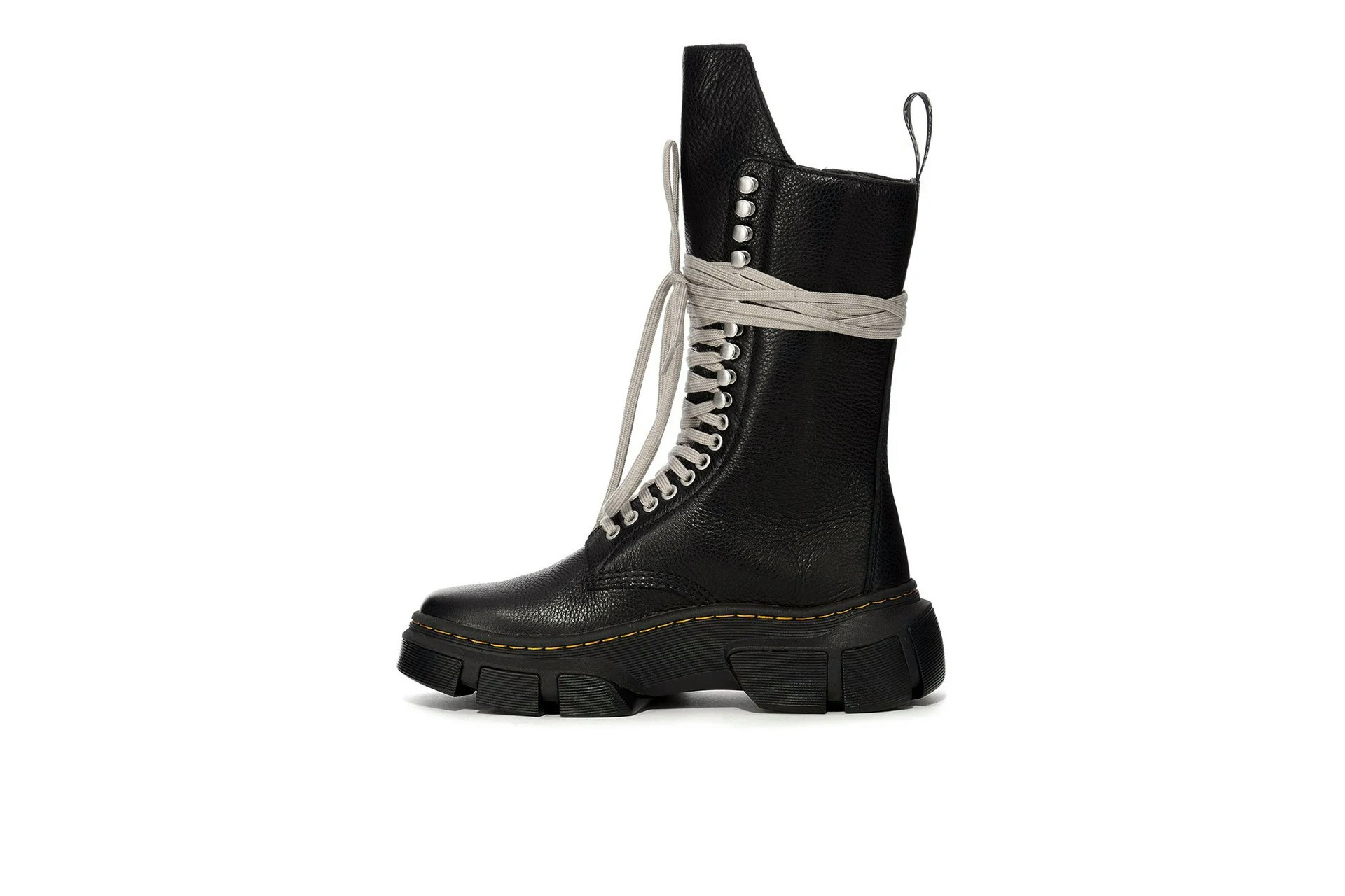 Rick Owens x Dr. Martens 1918 Dmxl Calf Length Boot "Black"