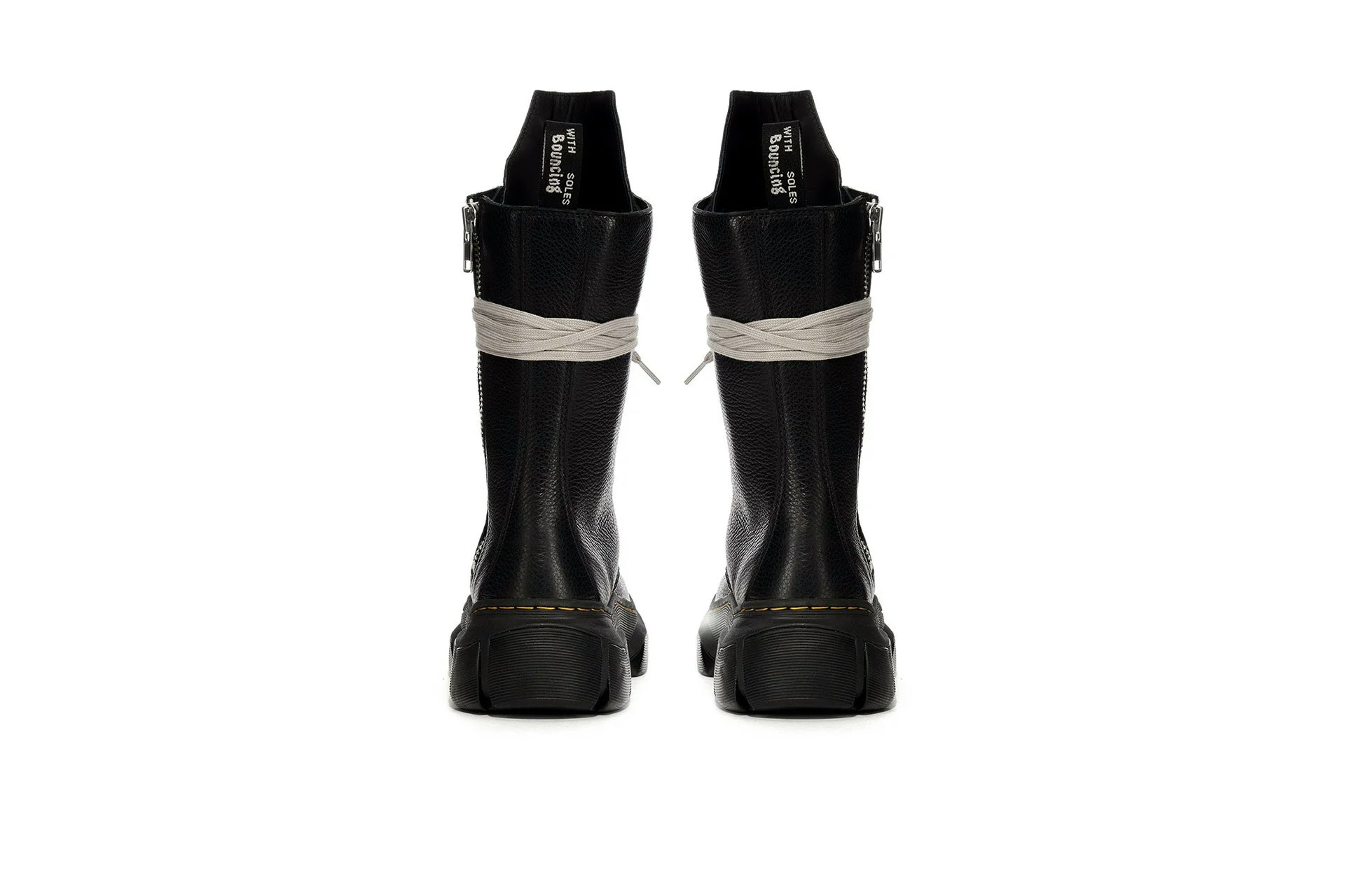 Rick Owens x Dr. Martens 1918 Dmxl Calf Length Boot "Black"