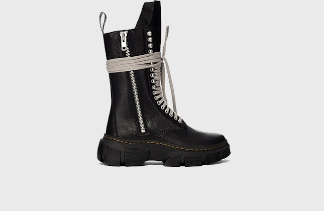 Rick Owens x Dr. Martens 1918 Dmxl Calf Length Boot "Black" Rick Owens x Dr. Martens 1918 Dmxl Calf Length Boot "Black"