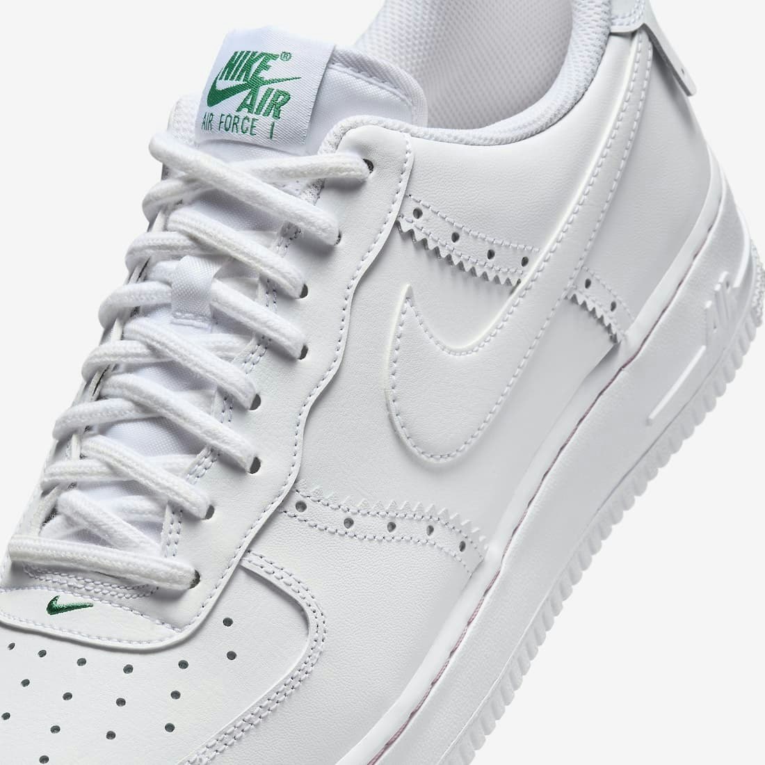 Nike Air Force 1 Low Brogue "Pink-Malachite"