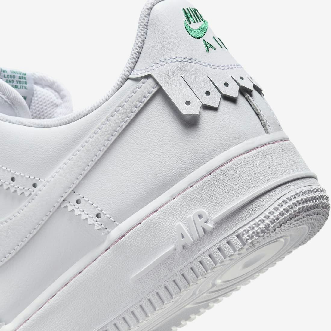 Nike Air Force 1 Low Brogue "Pink-Malachite"