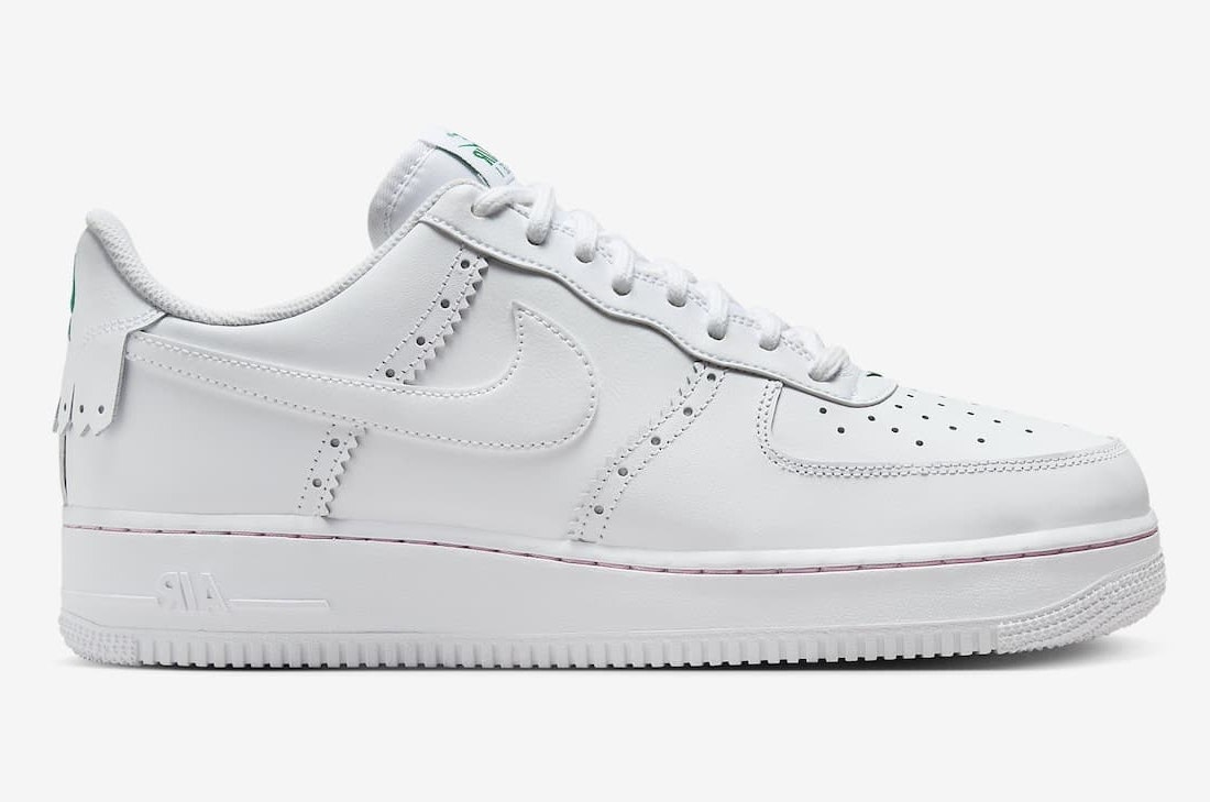 Nike Air Force 1 Low Brogue "Pink-Malachite"