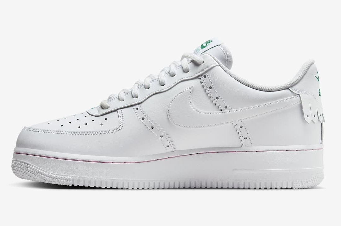 Nike Air Force 1 Low Brogue "Pink-Malachite"