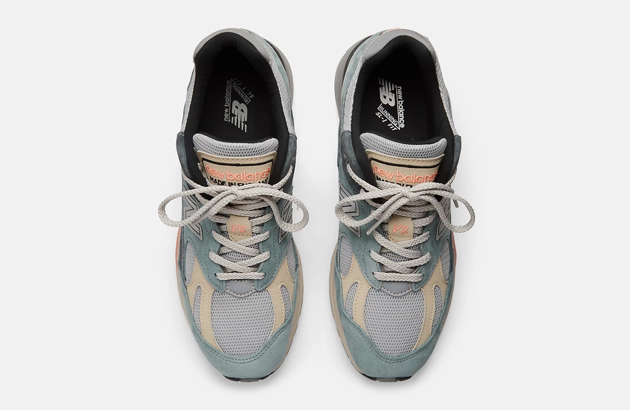 New Balance 991v2 "Made in UK" (Blue Silver)