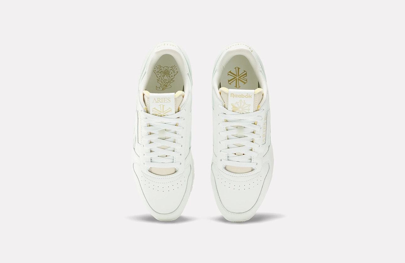 Aries x Reebok Classic Leather "The Mystic`s Shoe"