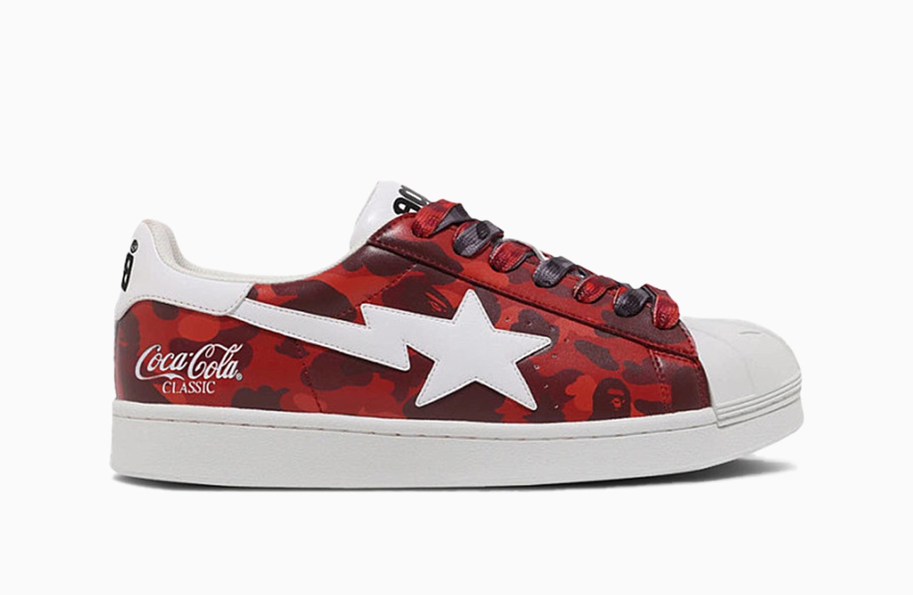 Coca Cola x BAPE Skull Sta "Coke"