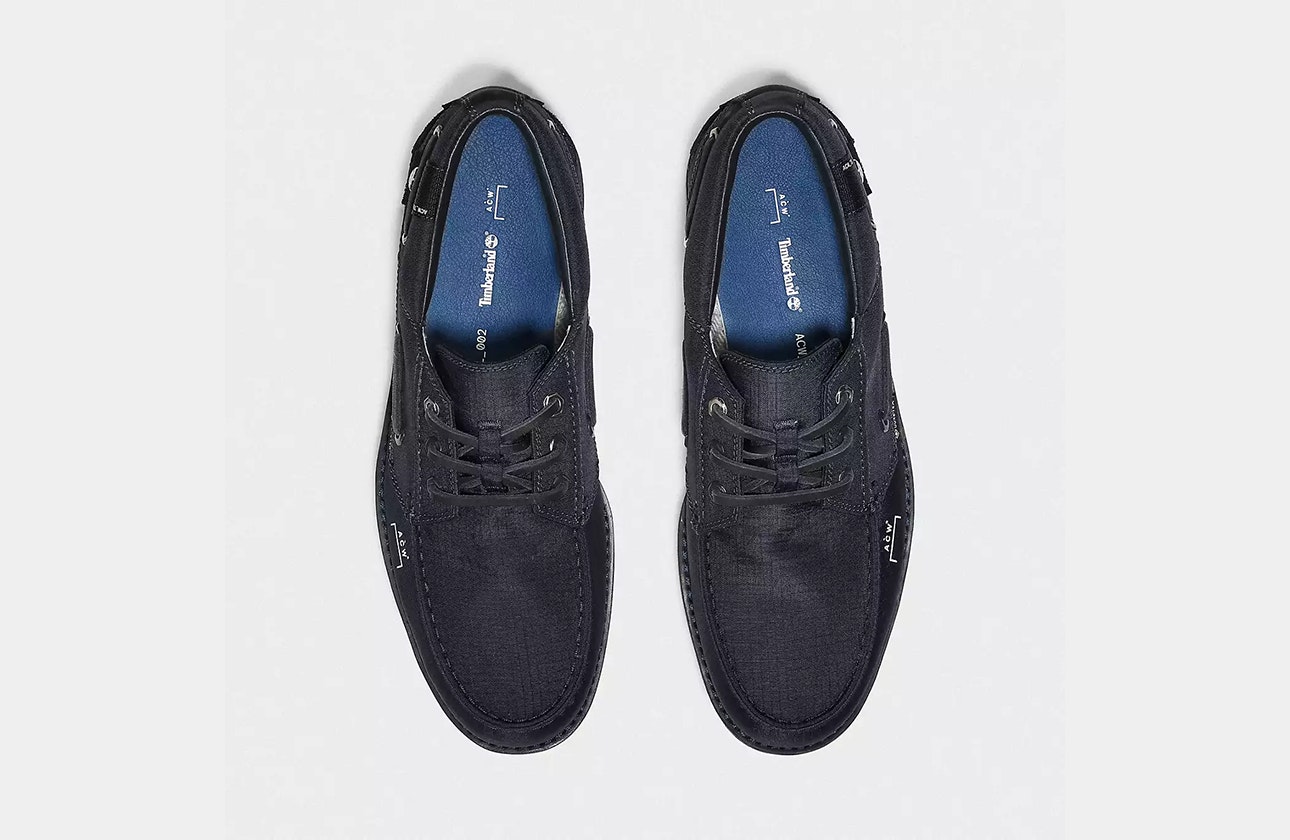 A Cold Wall x Timberland 3-Eye Classic Lug " Zip Boot "Navy"