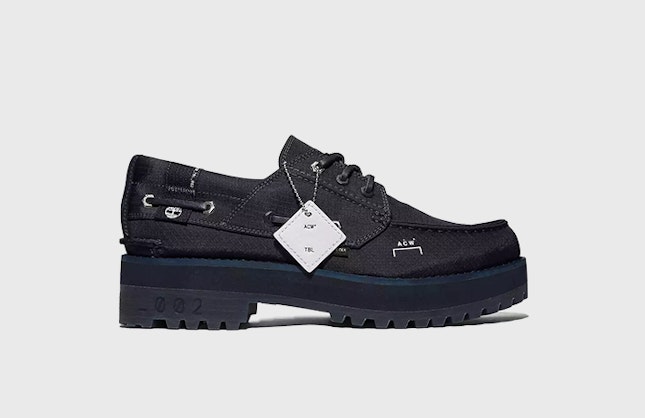 A Cold Wall x Timberland 3-Eye Classic Lug " Zip Boot "Navy"