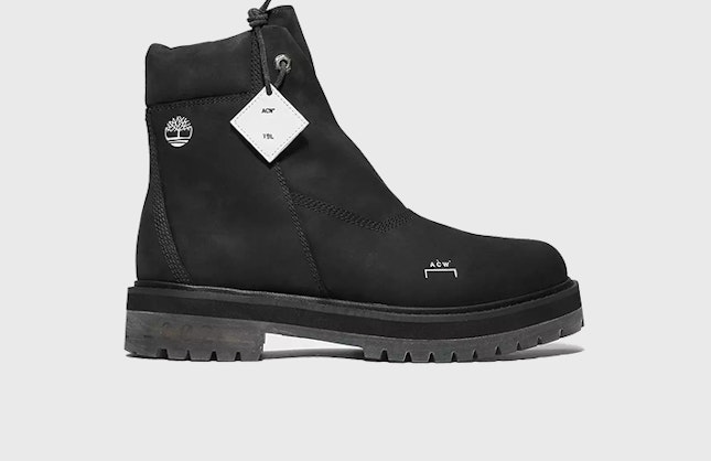 A Cold Wall x Timberland 6" Zip Boot "Jet Black"