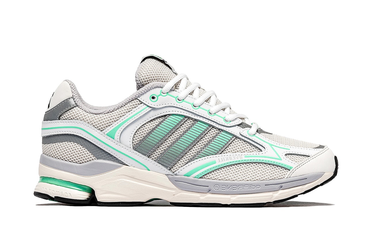 Overkill x adidas Spiritain 2000 "Crystal White"