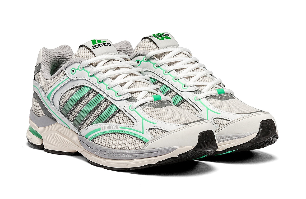 Overkill x adidas Spiritain 2000 "Crystal White"