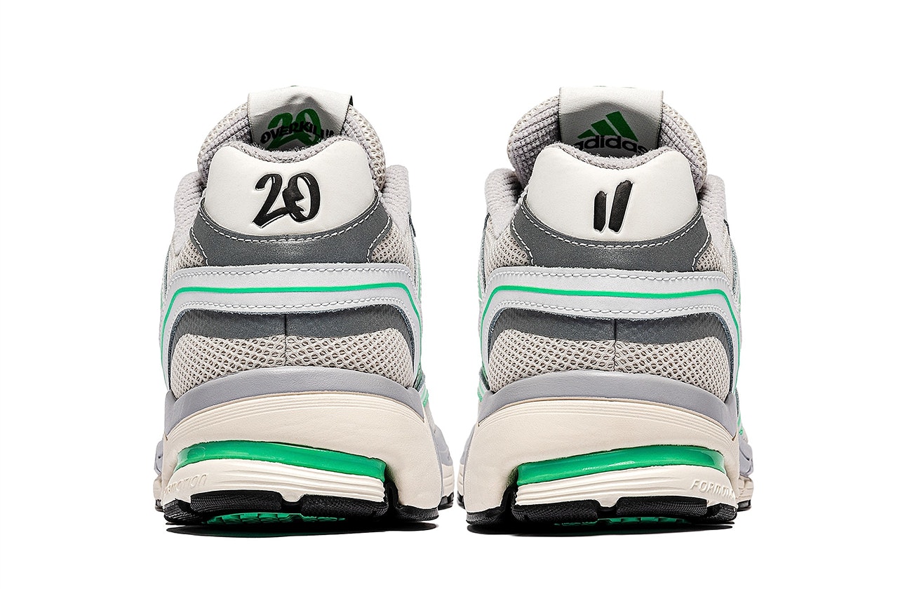 Overkill x adidas Spiritain 2000 "Crystal White"