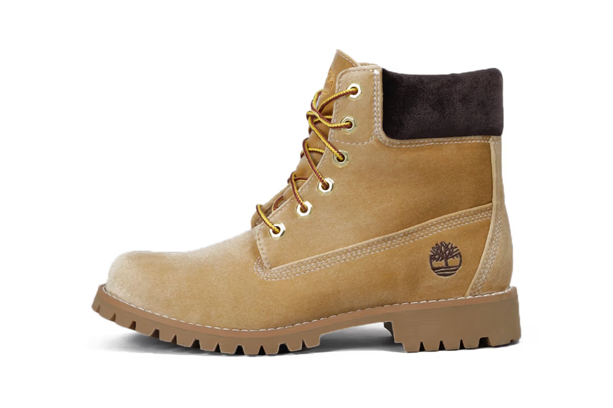 Off-White x Timberland 6" Boot "Camel Velvet"