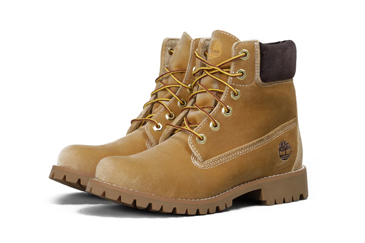 Off-White x Timberland 6" Boot "Camel Velvet"