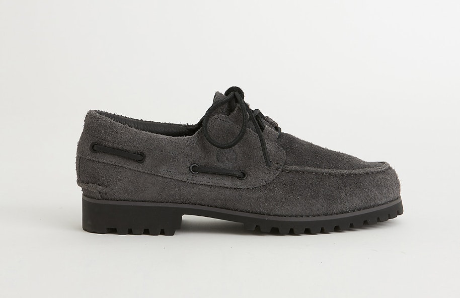 White Mountaineering x Timberland 3 Eye Lug "Grey Suede"